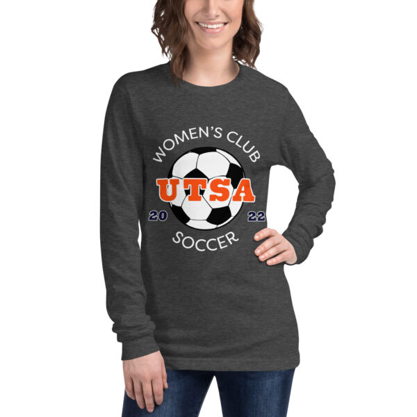 UTSA Women’s Club Soccer - Unisex Long Sleeve Tee - Image 3