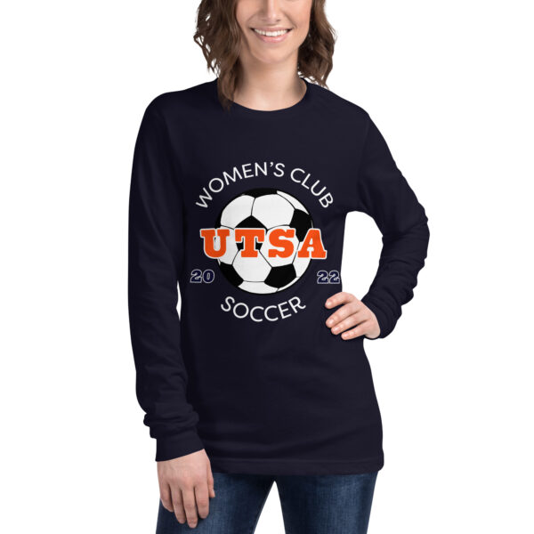 UTSA Women’s Club Soccer - Unisex Long Sleeve Tee - Image 2