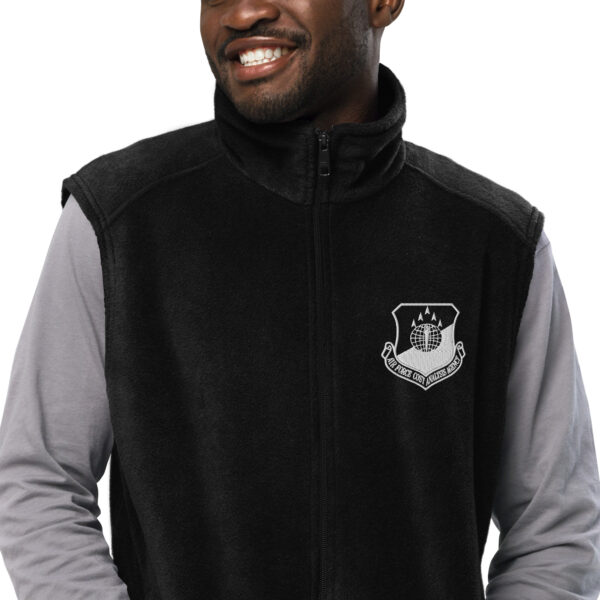 AFCAA Men’s Columbia fleece vest - Image 2