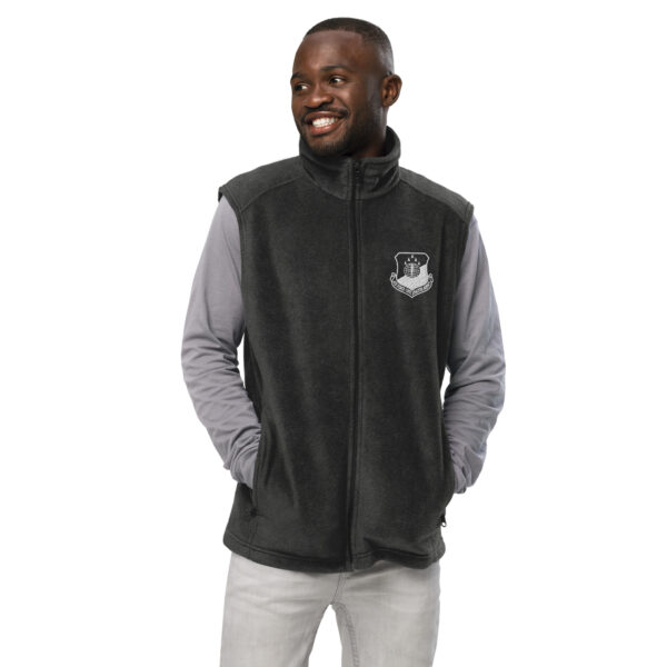AFCAA Men’s Columbia fleece vest - Image 3