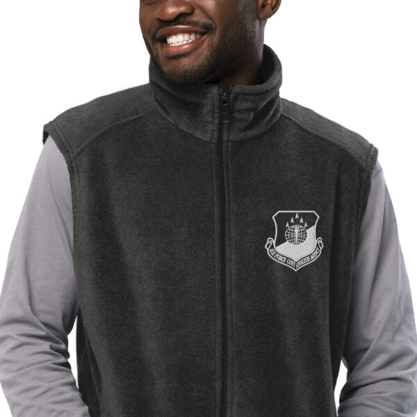 AFCAA Men’s Columbia fleece vest - Image 4