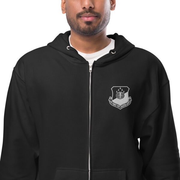 AFCAA Unisex fleece zip up hoodie