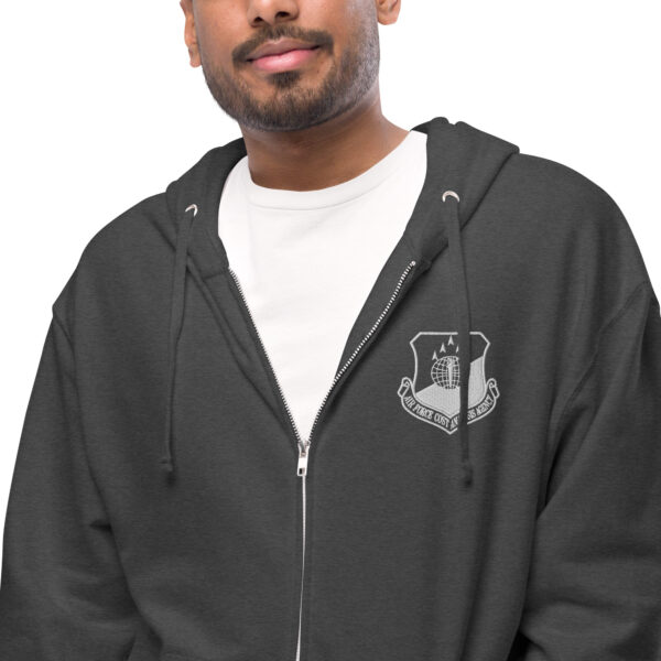 AFCAA Unisex fleece zip up hoodie - Image 9