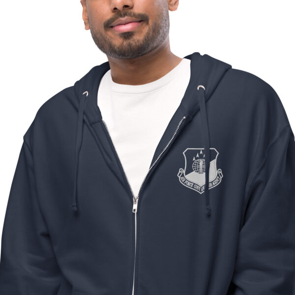 AFCAA Unisex fleece zip up hoodie - Image 6
