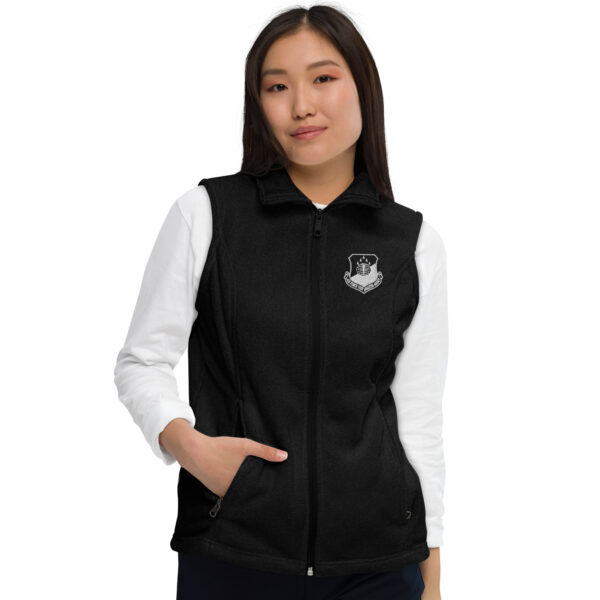 AFCAA Women’s Columbia fleece vest - Image 2